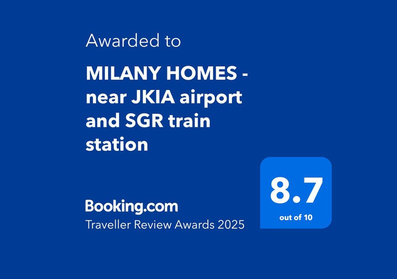 Milany Homes - Near Jkia Airport And Sgr Train Station Nairobi Exterior photo
